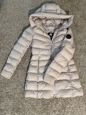 Canada Goose Clair Coat Black Label Lucent Rose